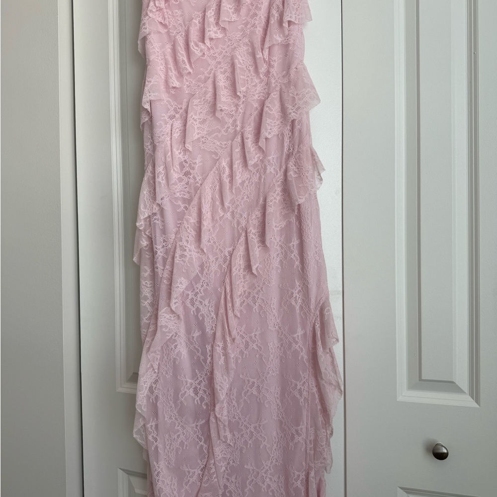 Wild Fable Soft Pink Lace Dress